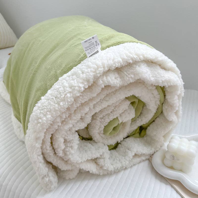 Home Decor Coral Fleece Soft Blanket SKABL4249