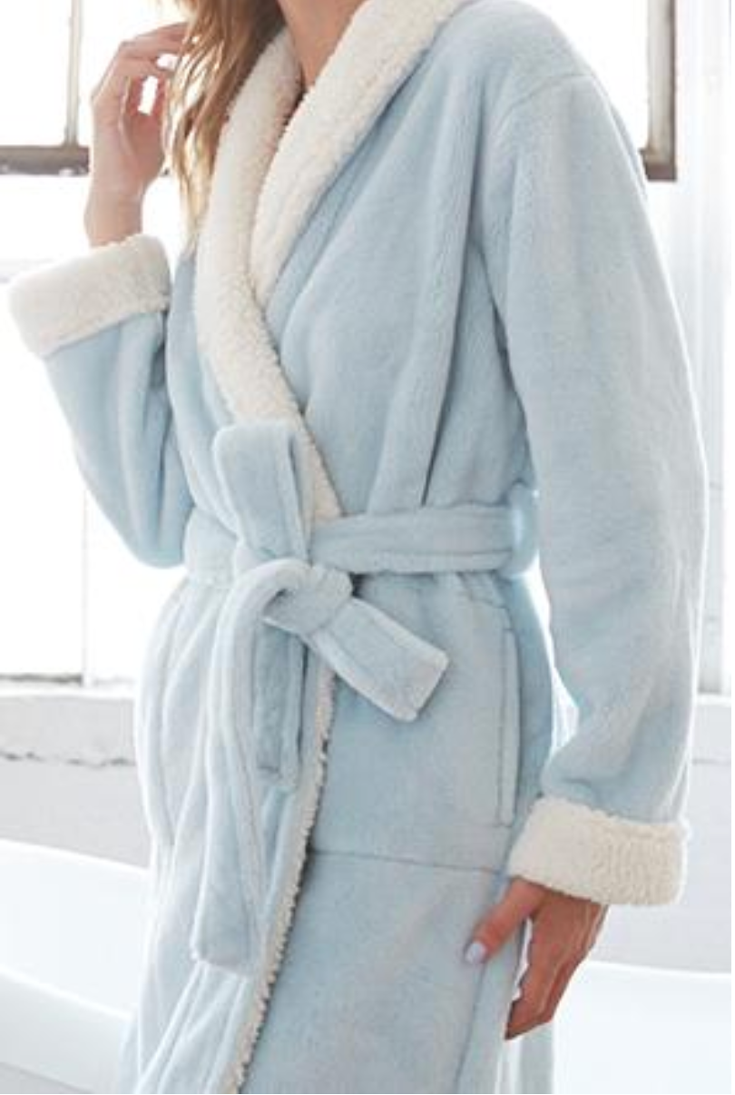 Keila Sherpa Fleece Robe