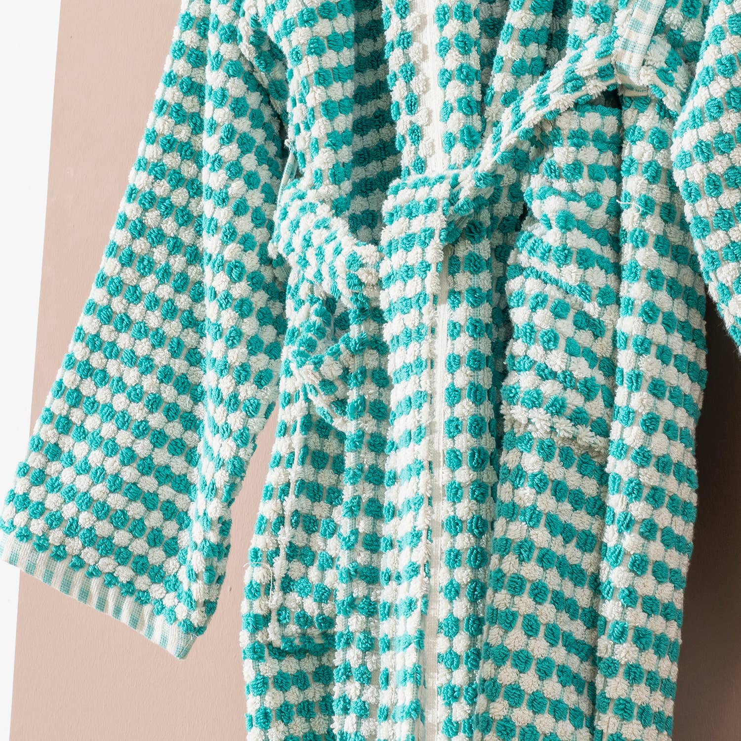Stripe Bathrobe Handloom Turkish Cotton Resort Heavy Luxury