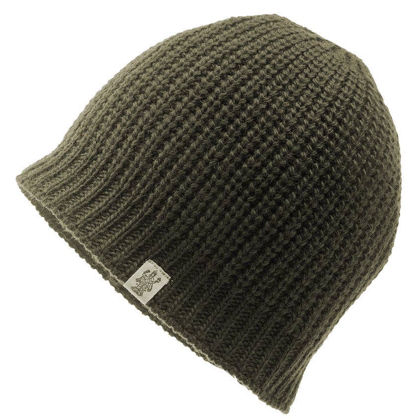 Cardigan knit beanie