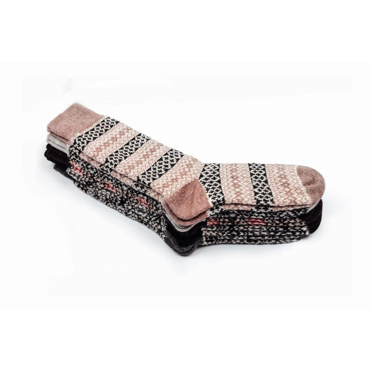 Nordic Wools Torsten Merino Wool Blend Unisex Socks / 5-Pair Multi-Pack