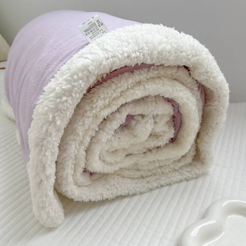 Home Decor Coral Fleece Soft Blanket SKABL4249