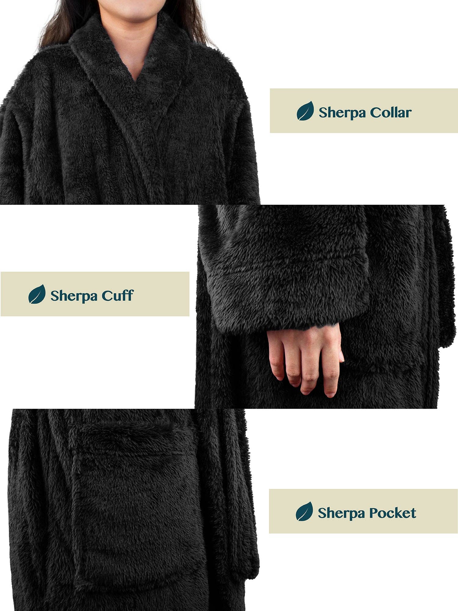 Women's Sherpa Fluffy Robe
