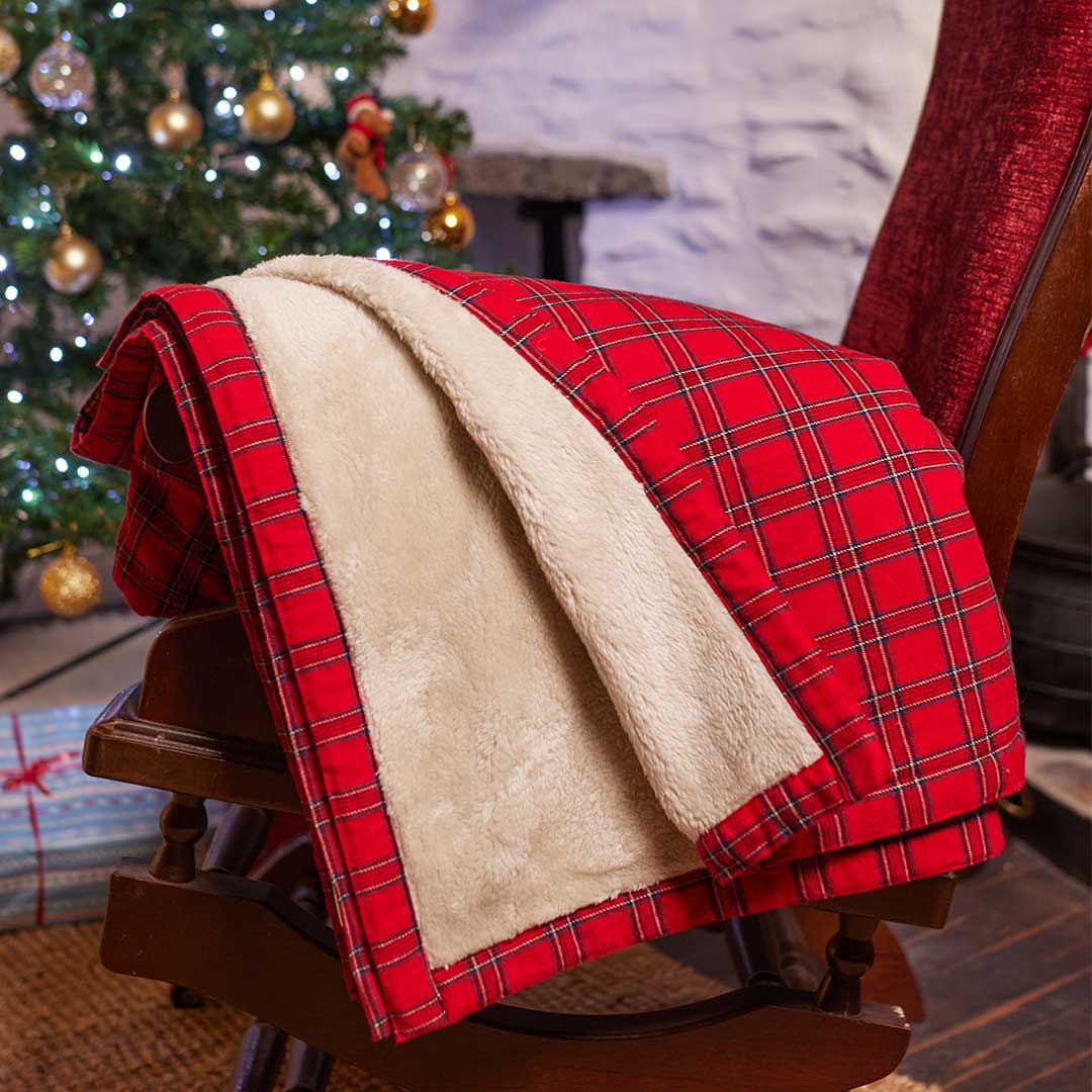 Irish Country Flannel Blanket