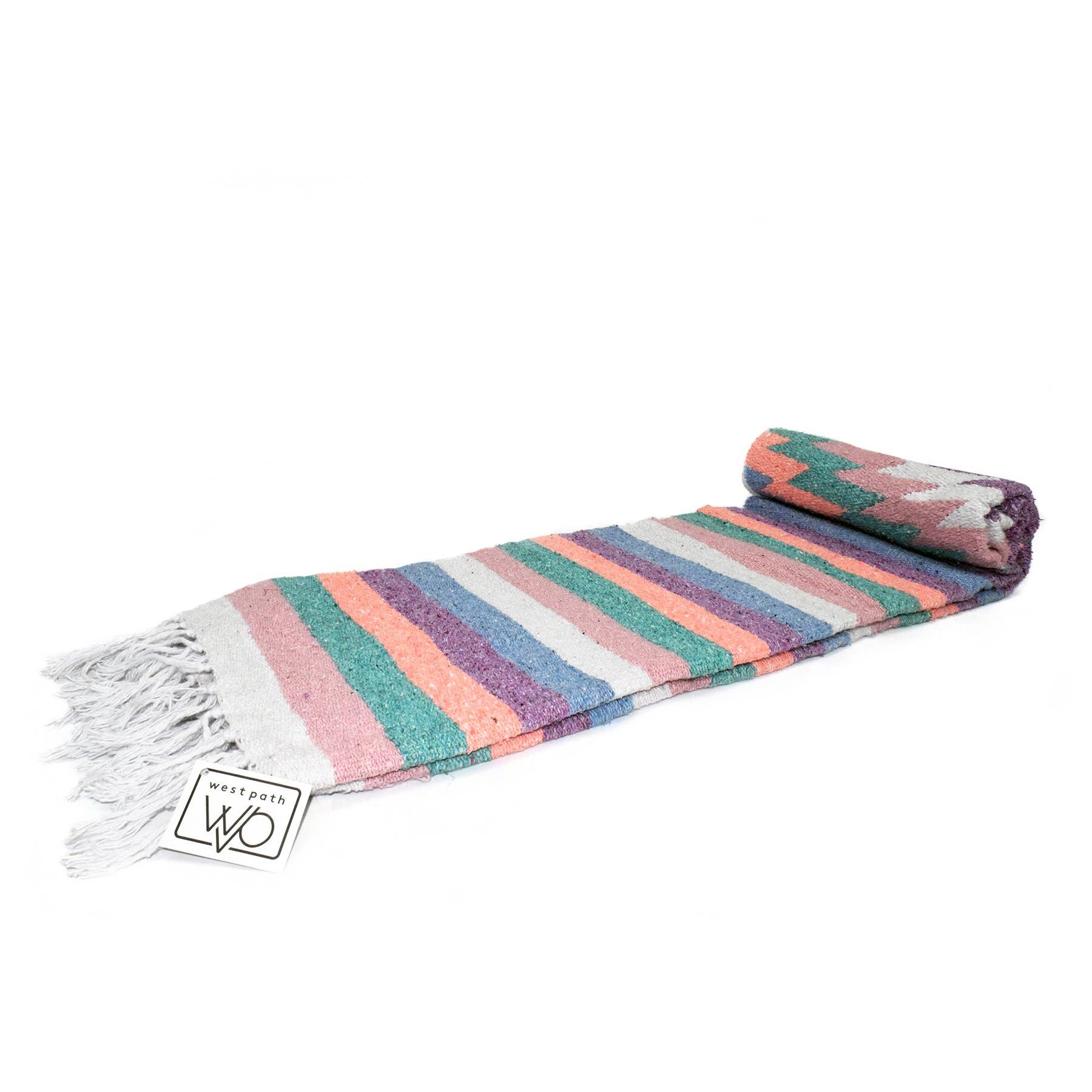 Purple Pastel Aztec Diamond