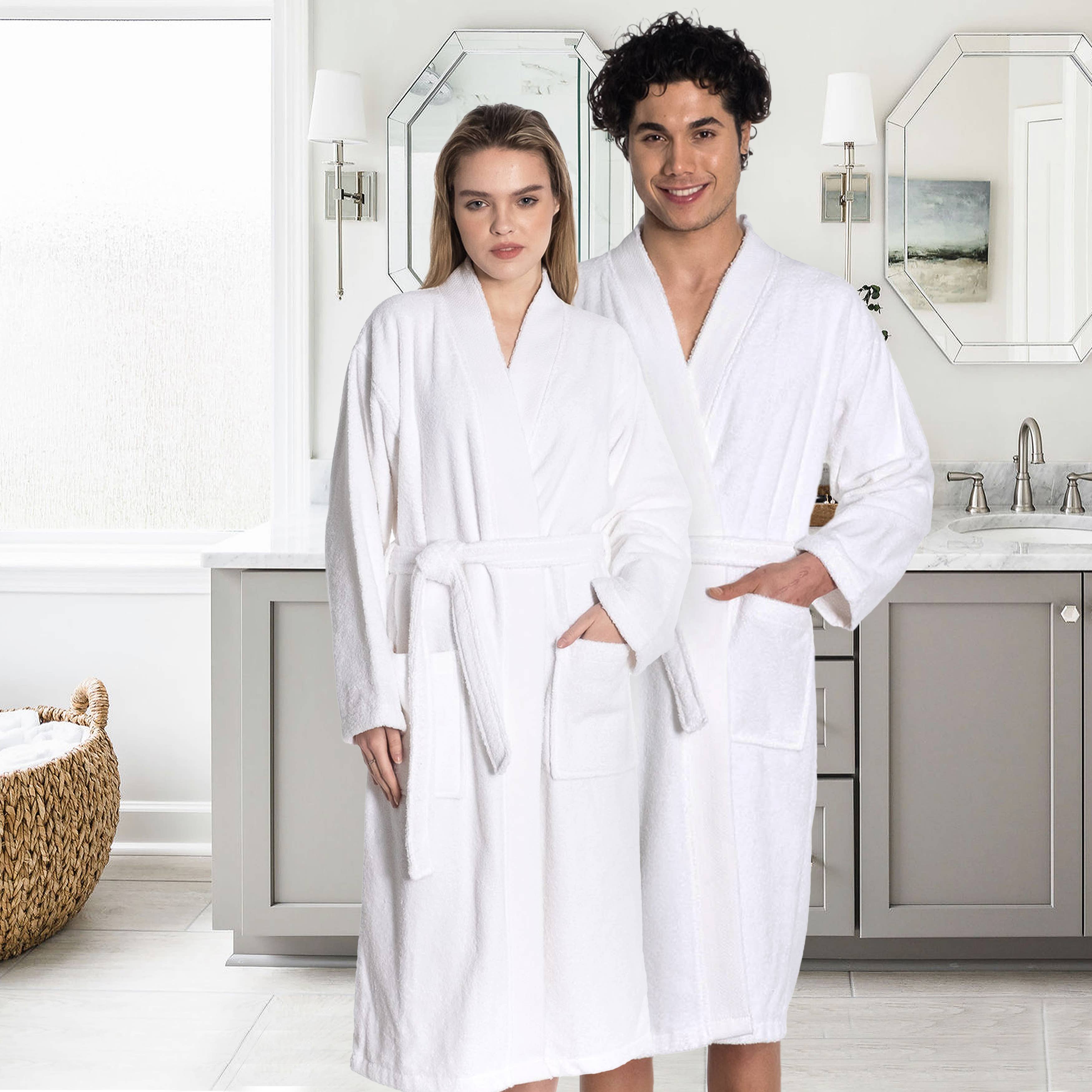 East'N Blue Kimono Cotton Unisex Turkish Bathrobe