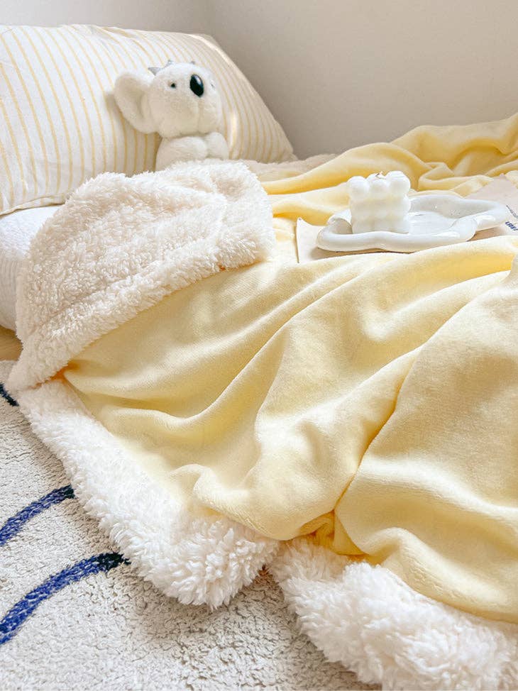 Home Decor Coral Fleece Soft Blanket SKABL4249