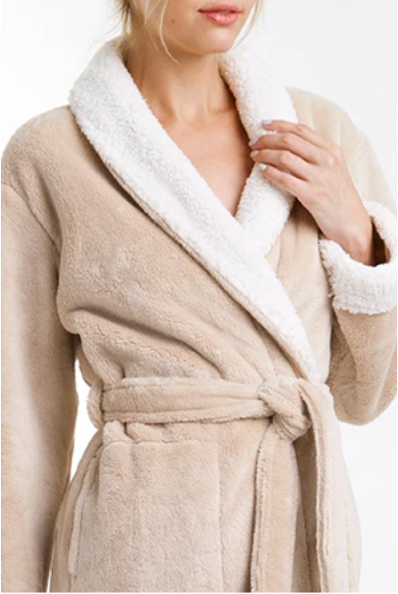 Keila Sherpa Fleece Robe
