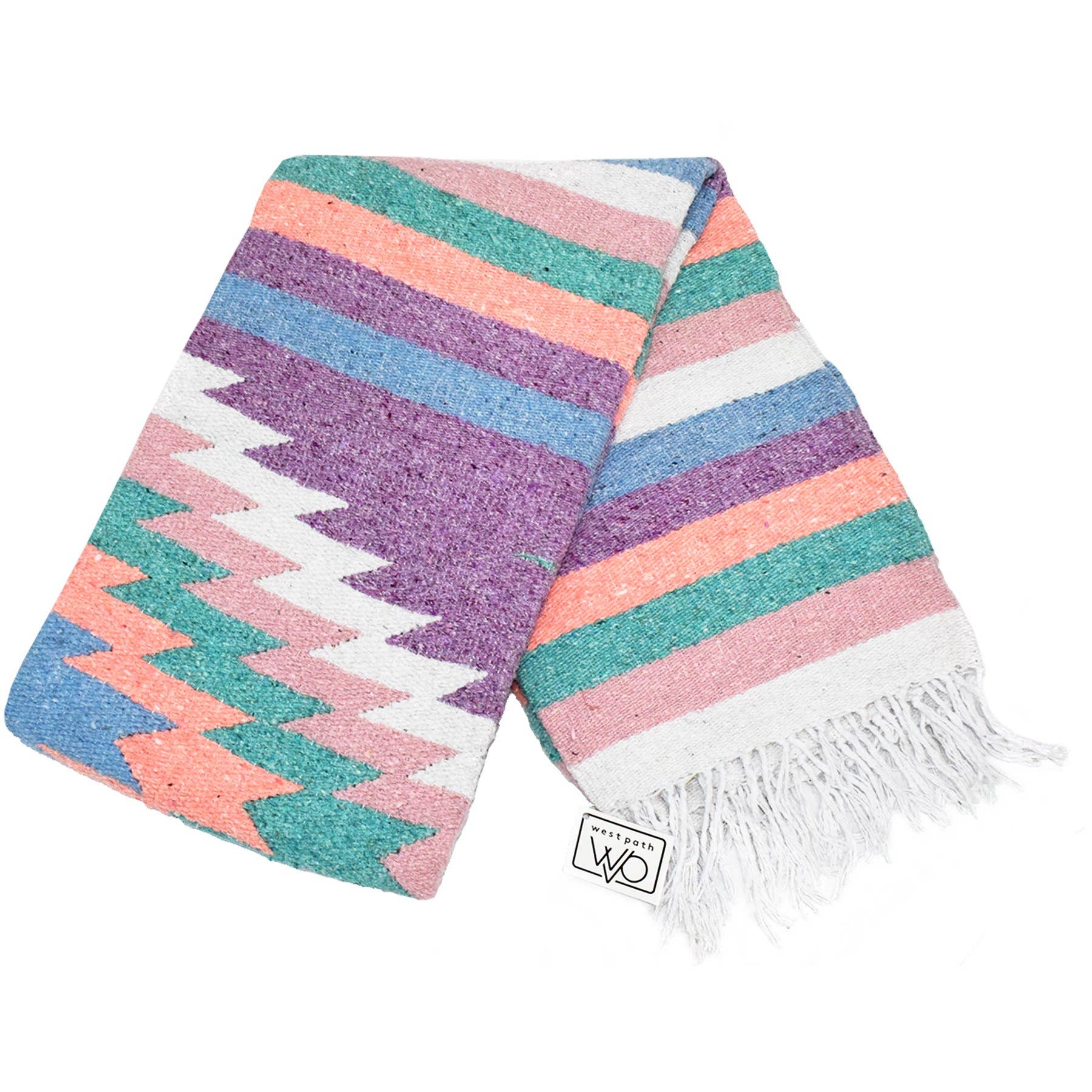 Purple Pastel Aztec Diamond