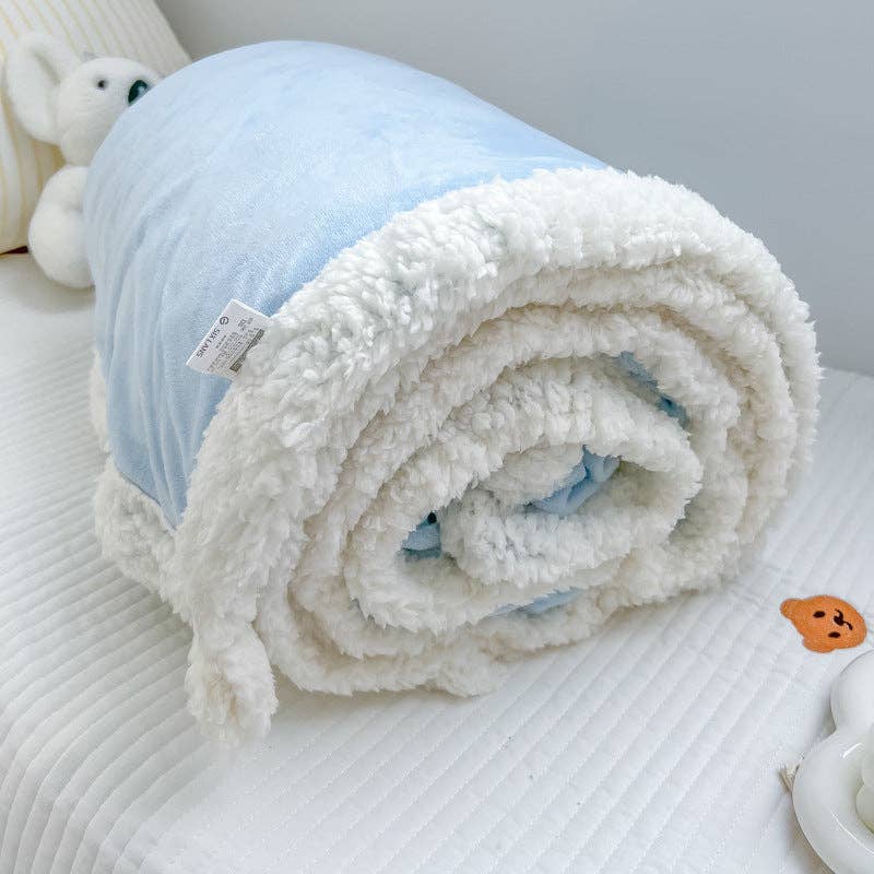 Home Decor Coral Fleece Soft Blanket SKABL4249