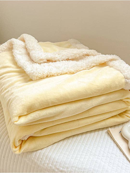 Home Decor Coral Fleece Soft Blanket SKABL4249