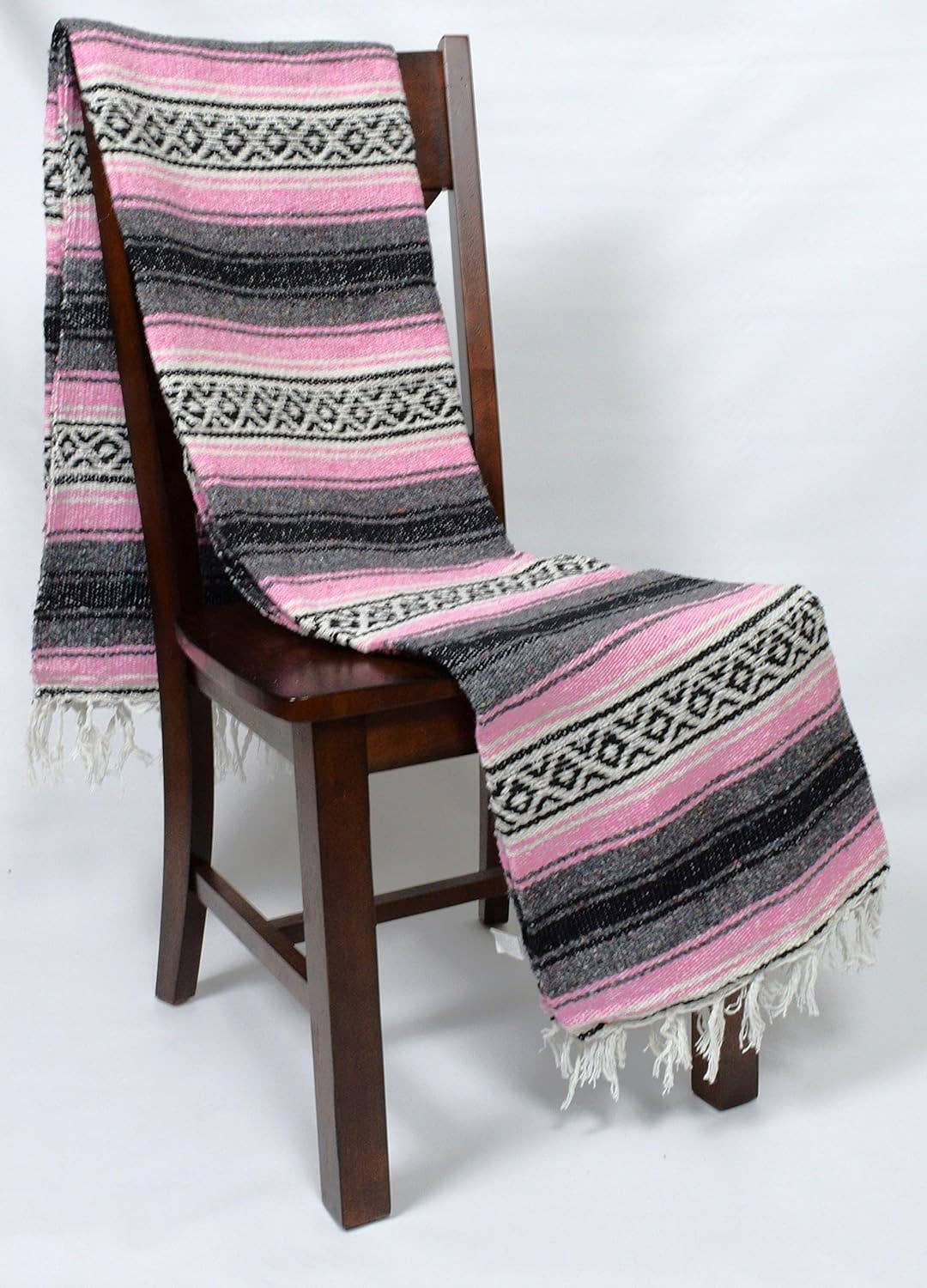Mexican Blankets Pink Serape - Picnic | Camp | Yoga | Beach