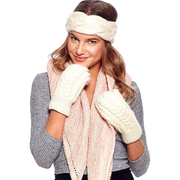 Nirvanna Designs Soho Hand-Knit Wool Mittens