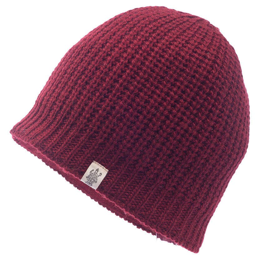 Cardigan knit beanie