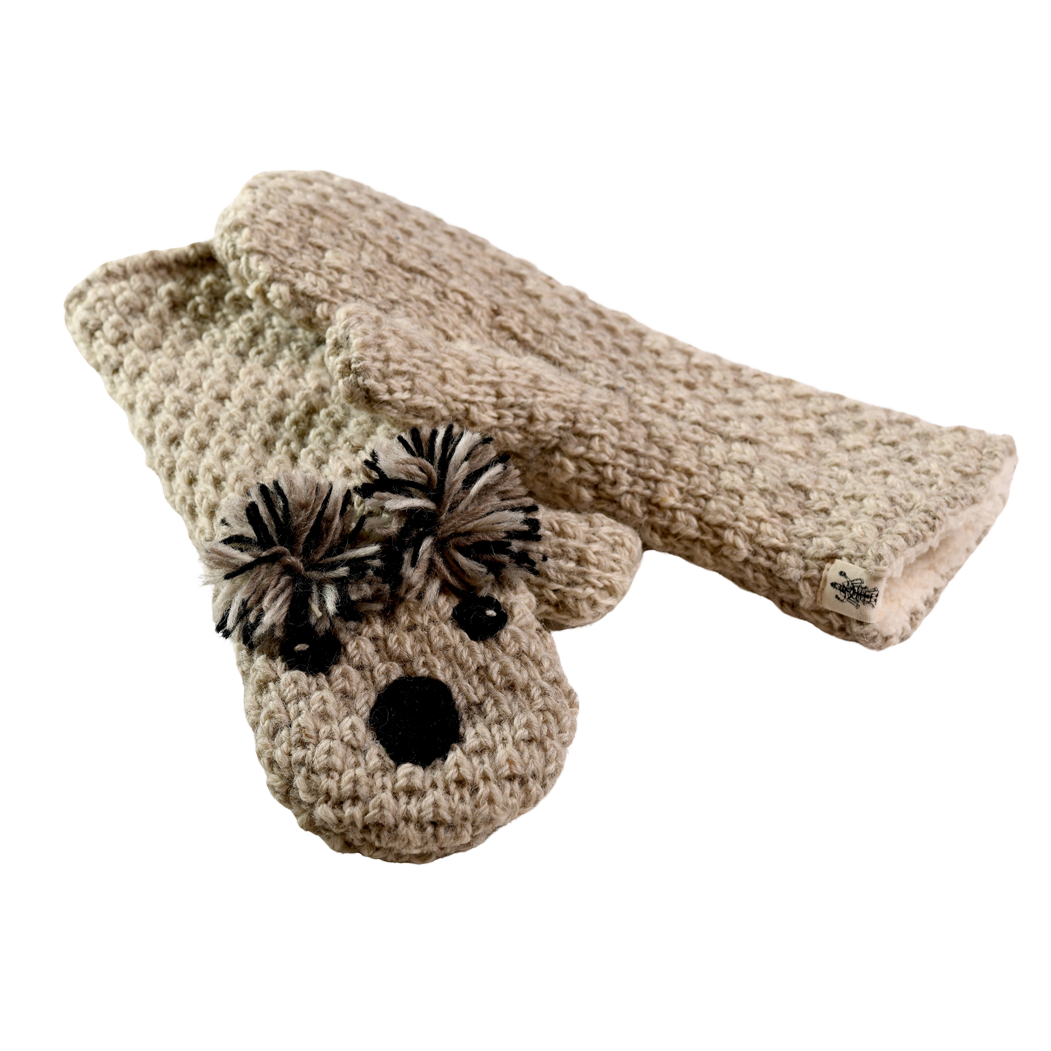 Crochet Koala Mittens