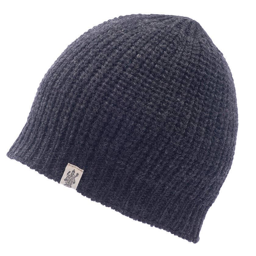 Cardigan knit beanie