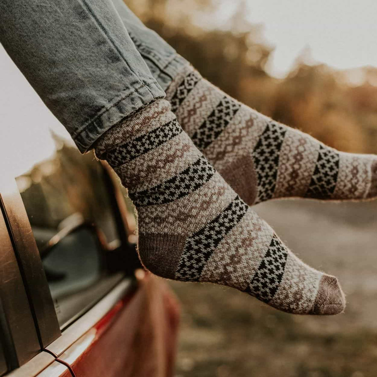 Nordic Wools Torsten Merino Wool Blend Unisex Socks / 5-Pair Multi-Pack