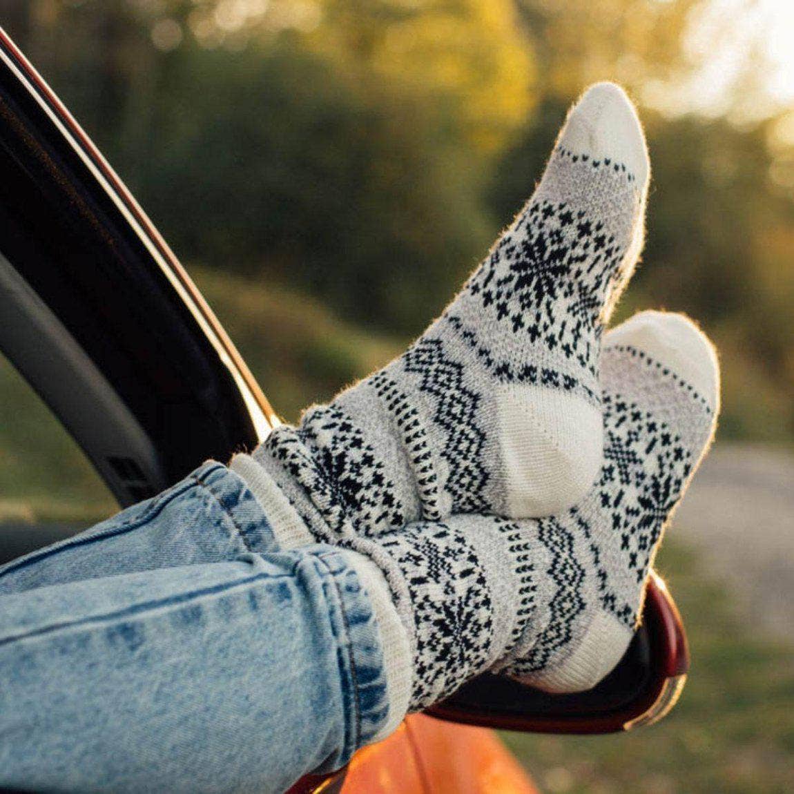 Nordic Socks Soft COZY™  Warm (5 Pairs Rosa)  - Unisex