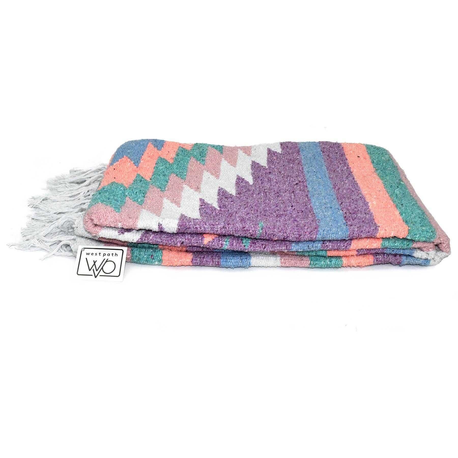 Purple Pastel Aztec Diamond