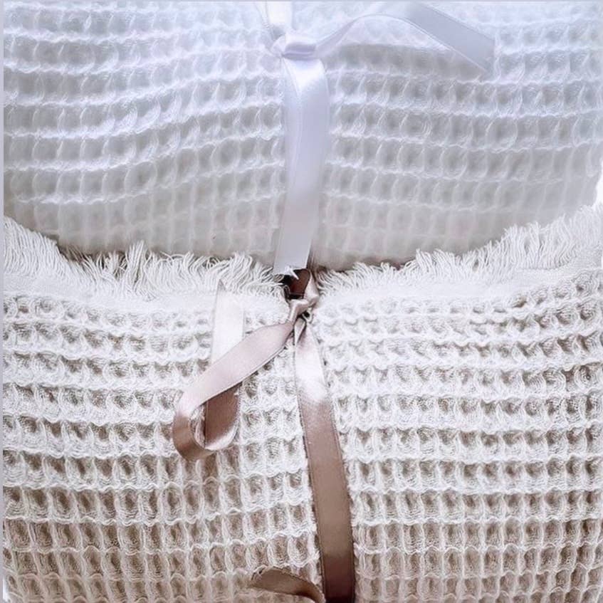 Waffle Soft 100% Turkish Cotton Blanket -  5 Colors