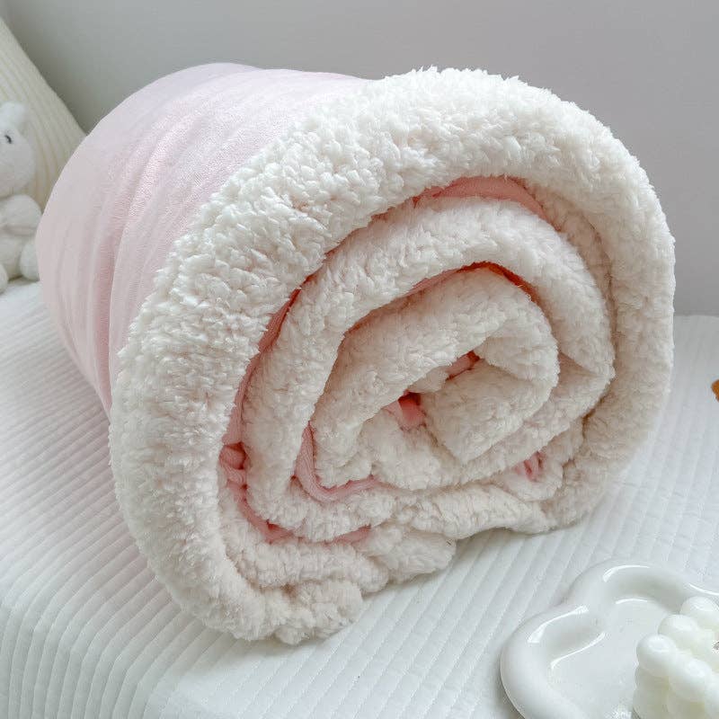 Home Decor Coral Fleece Soft Blanket SKABL4249