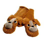Crochet Lucy Puppy Mittens