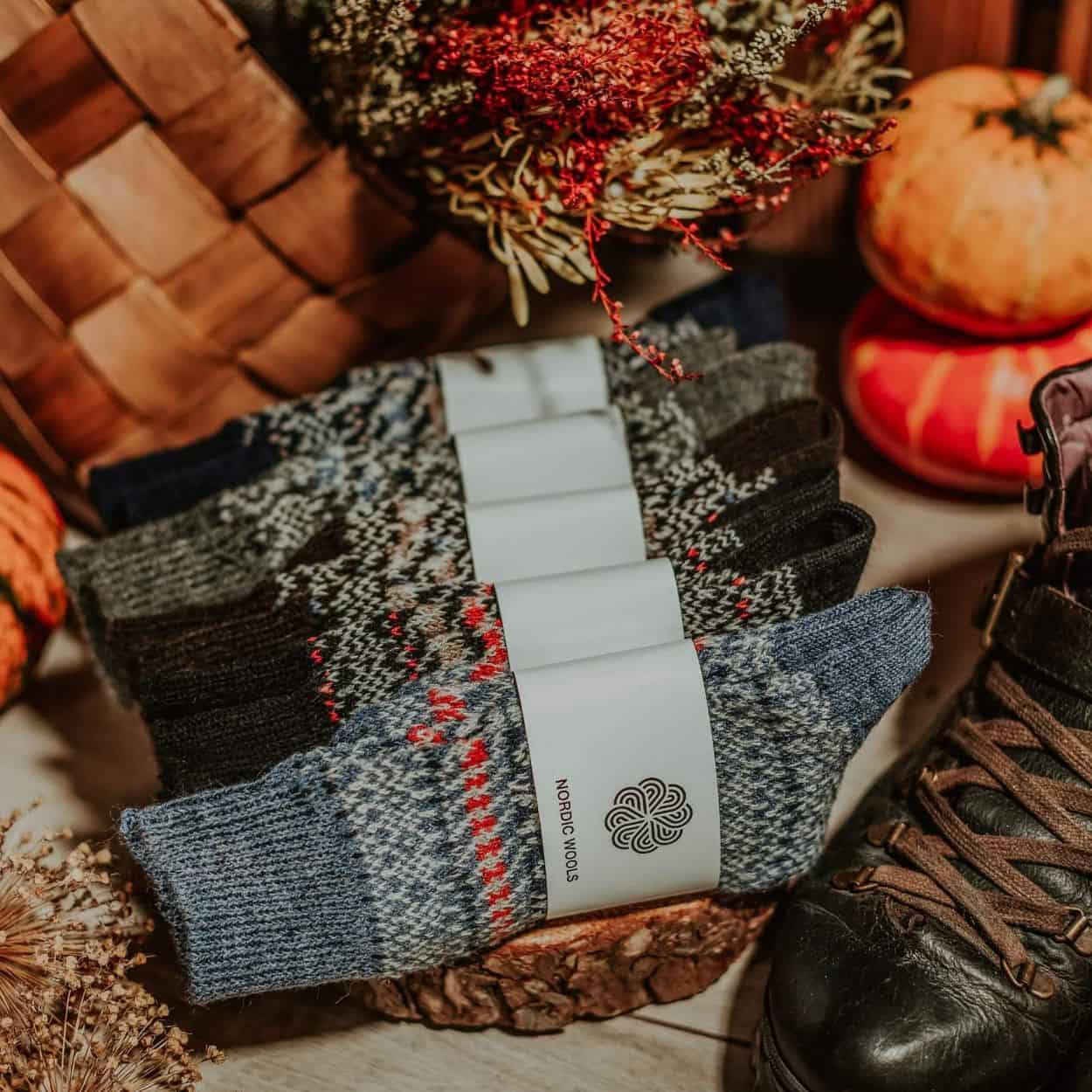 Nordic Socks Merino Wool 5 Pairs PERFORM™ Warm (Sigrid) - Un
