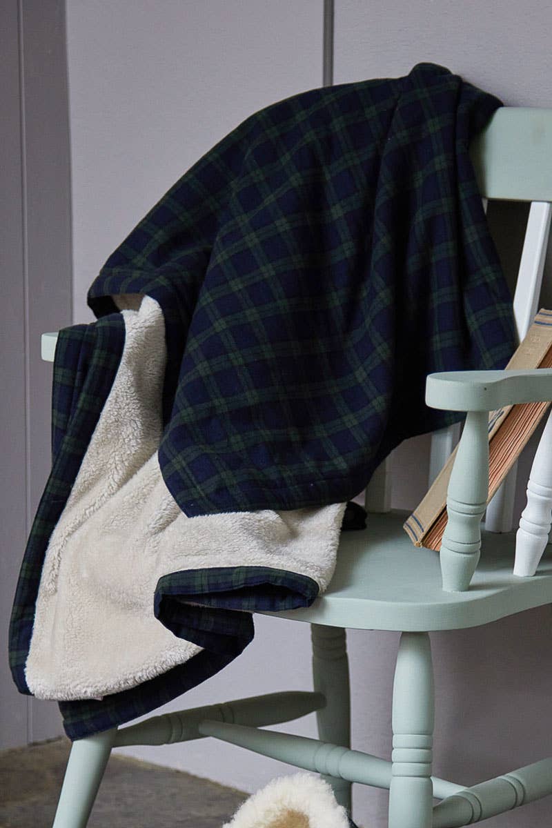 Irish Country Flannel Blanket