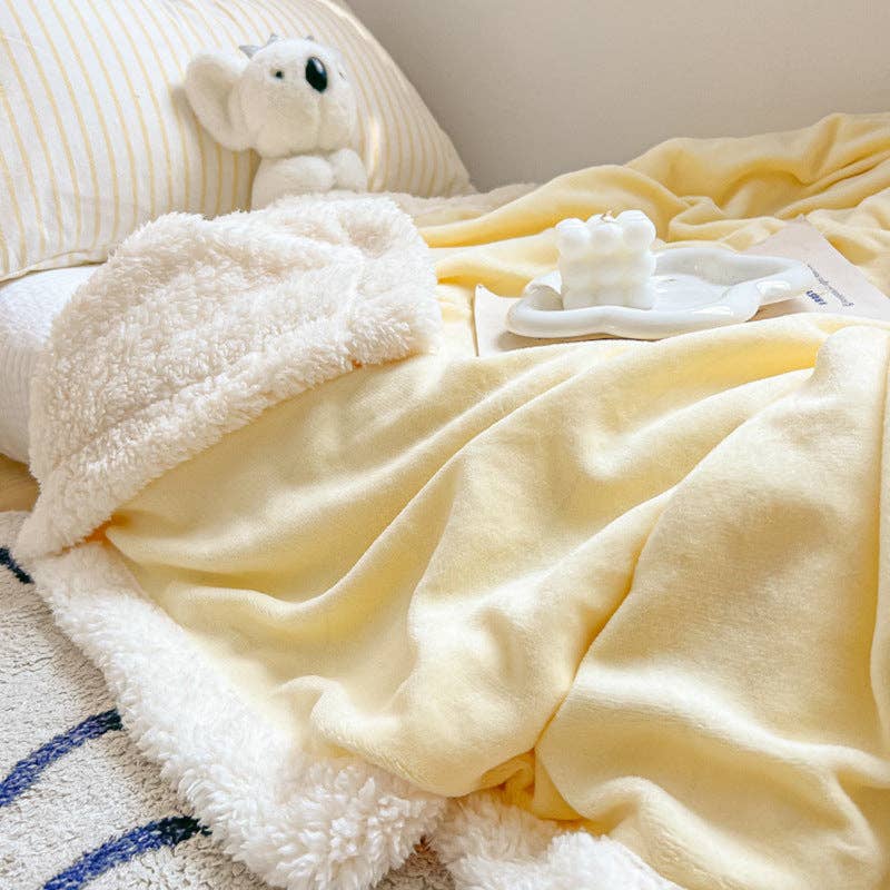 Home Decor Coral Fleece Soft Blanket SKABL4249