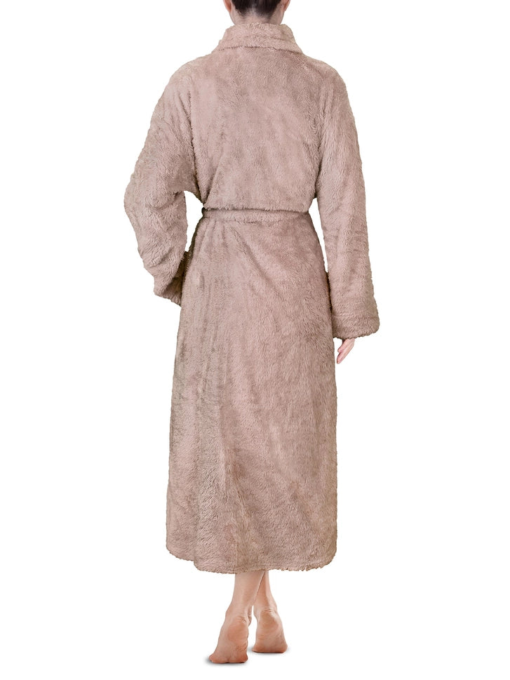 Pavilia Sherpa Fleece Women's Robe