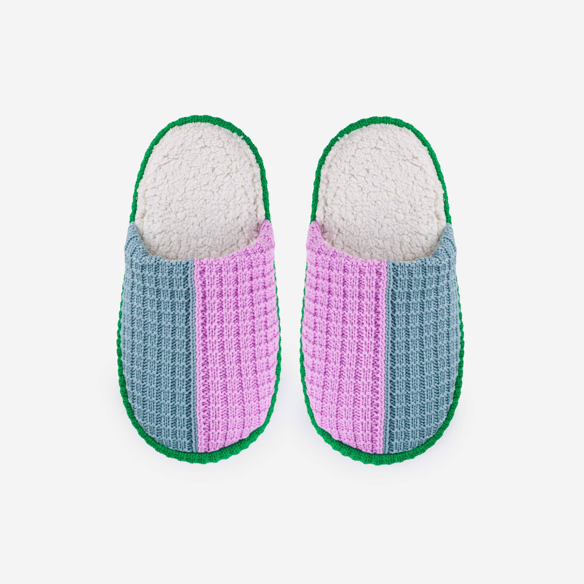 Colorblock Mule Slippers