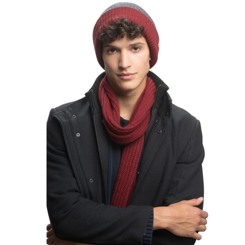 Nirvanna Designs Laurent Hand-Knit Wool Scarf