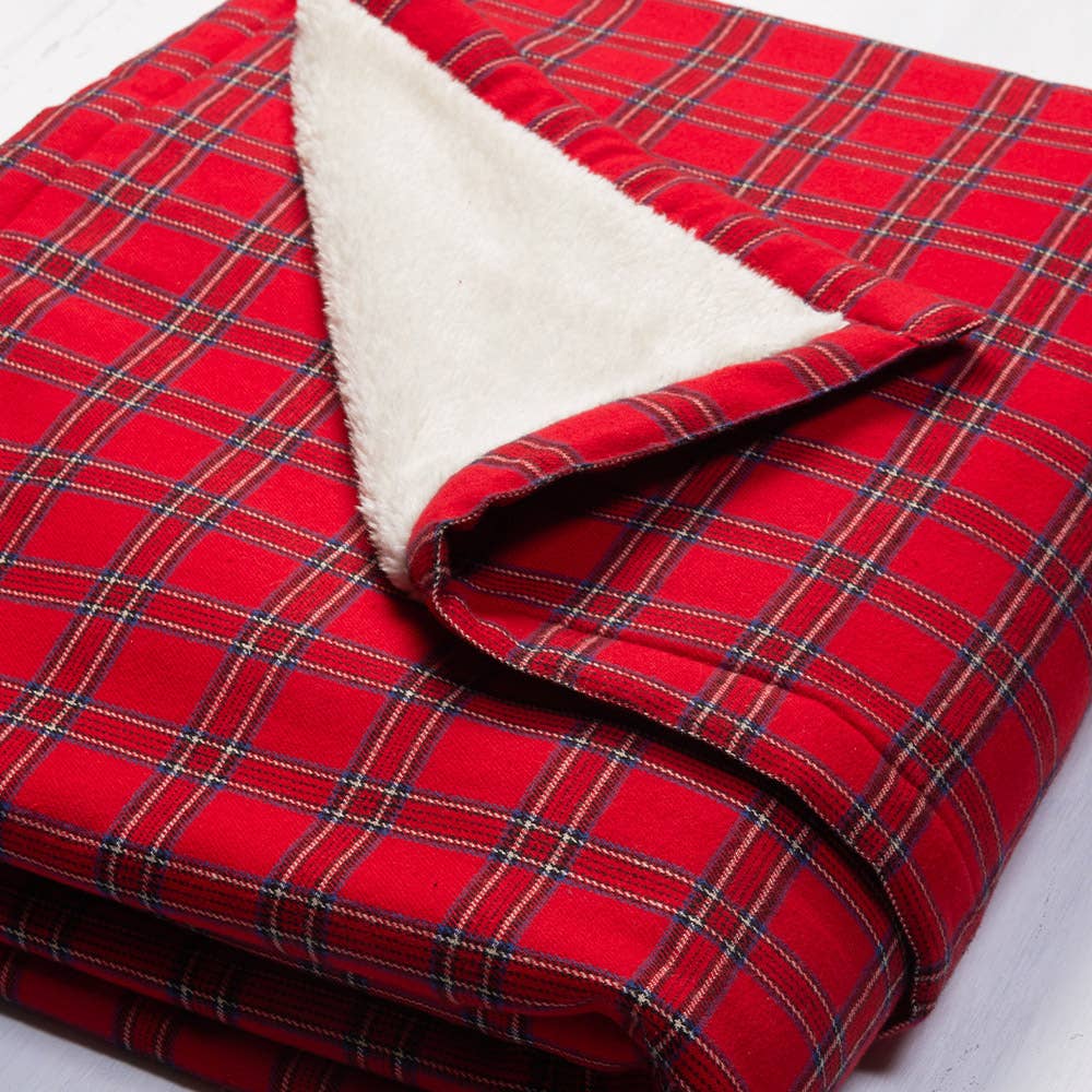 Irish Country Flannel Blanket