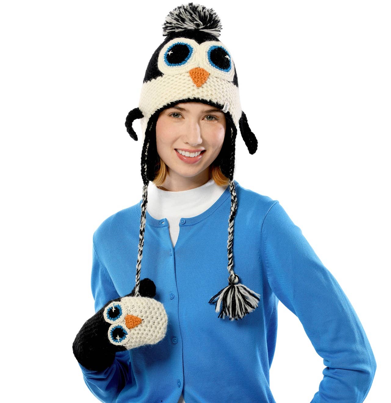 Crochet Penguin Hat