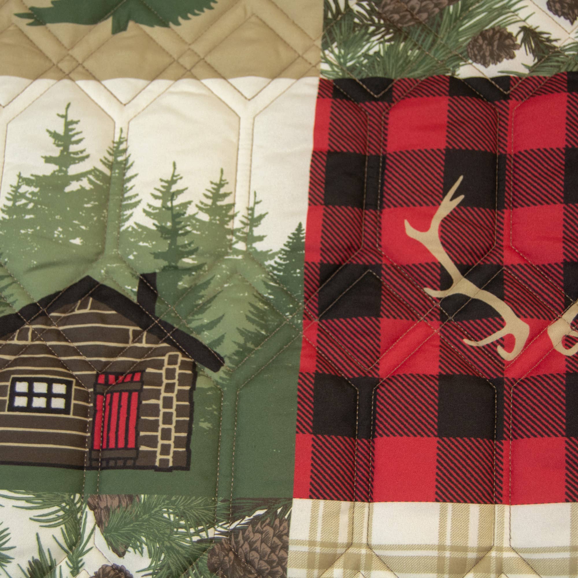 Donna Sharp Cedar Lodge Quilted Throw Blanket