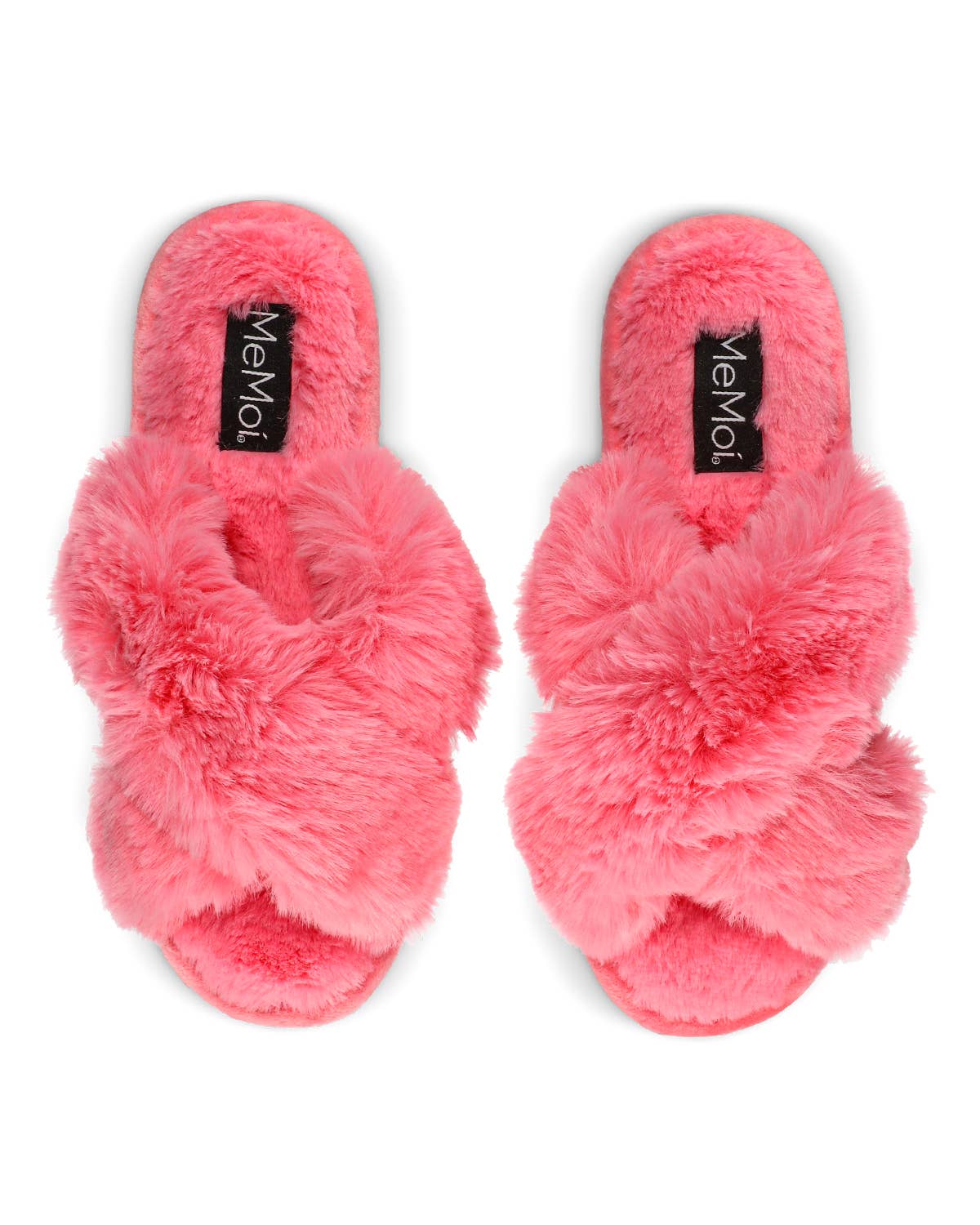 Beverly Faux Fur Open Toe Plush Slide Slipper