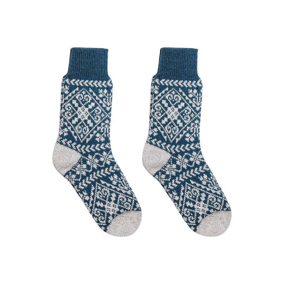 Nordic Socks Soft COZY™  Warm (Zelta - Teal)  - Unisex