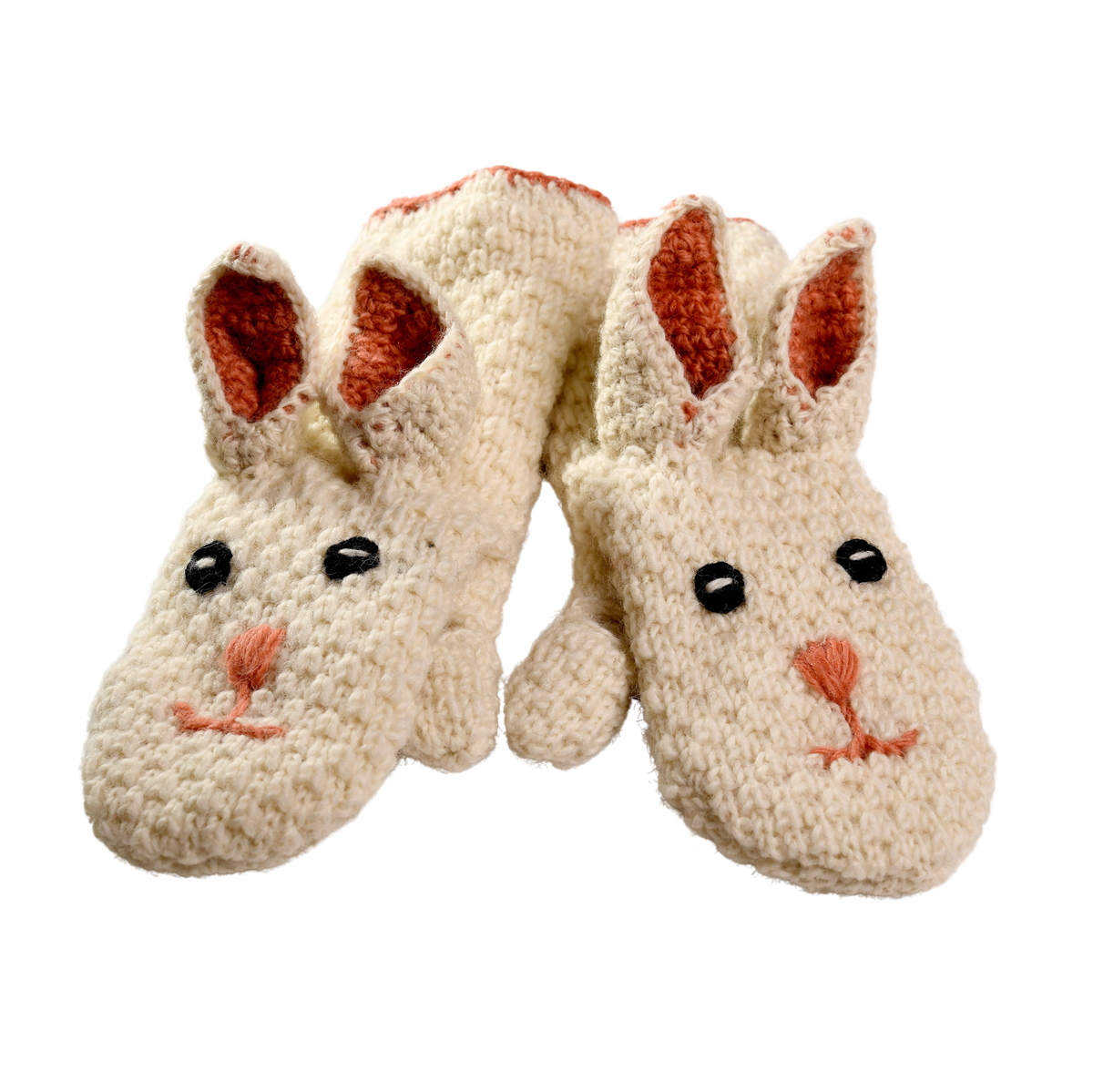Crochet Rabbit Mittens