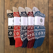 Nordic Wools Zelta Merino Wool Blend Unisex Socks / 5-Pair Multi-Pack
