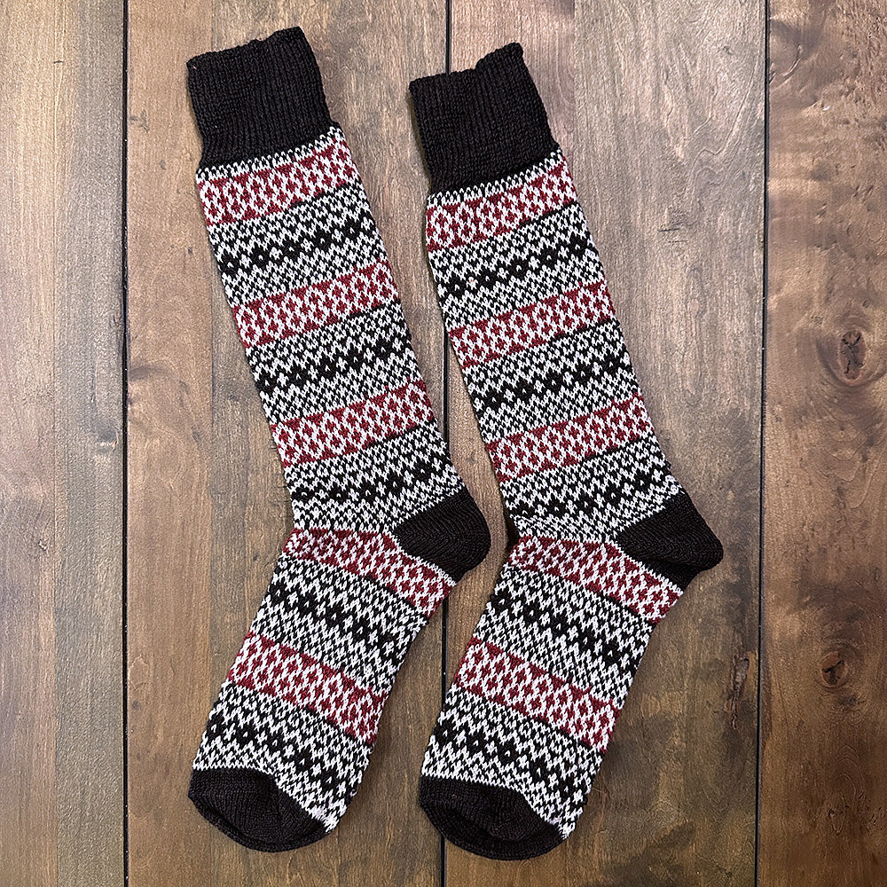 Nordic Wools Torsten Merino Wool Blend Unisex Socks / Clay Mix