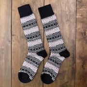 Nordic Wools Torsten Merino Wool Blend Unisex Socks / Black Mix