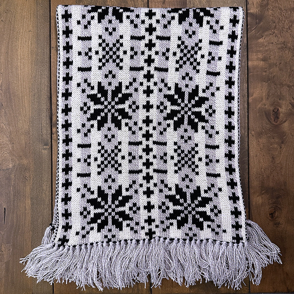 Nordic Wools Asenka Wool Scarf / Creme