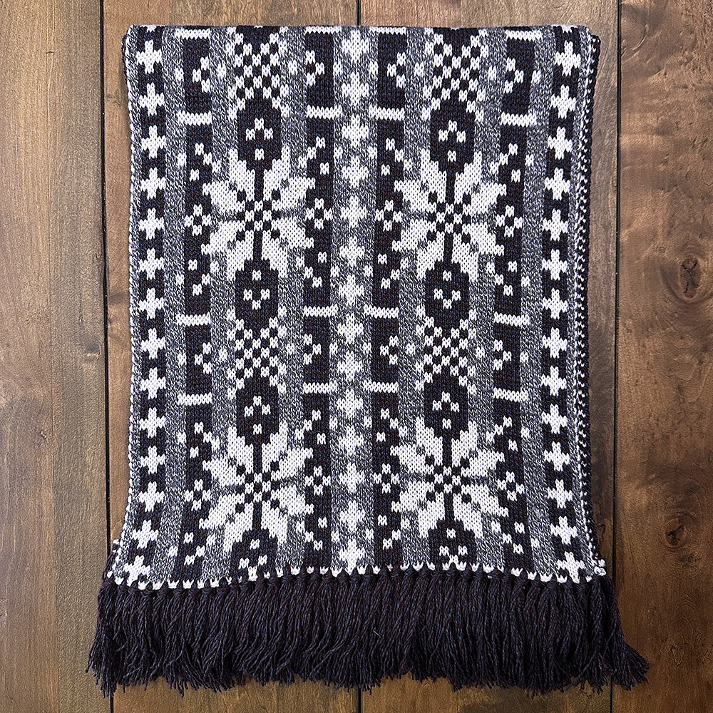 Nordic Wools Asenka Wool Scarf / Russian Violet