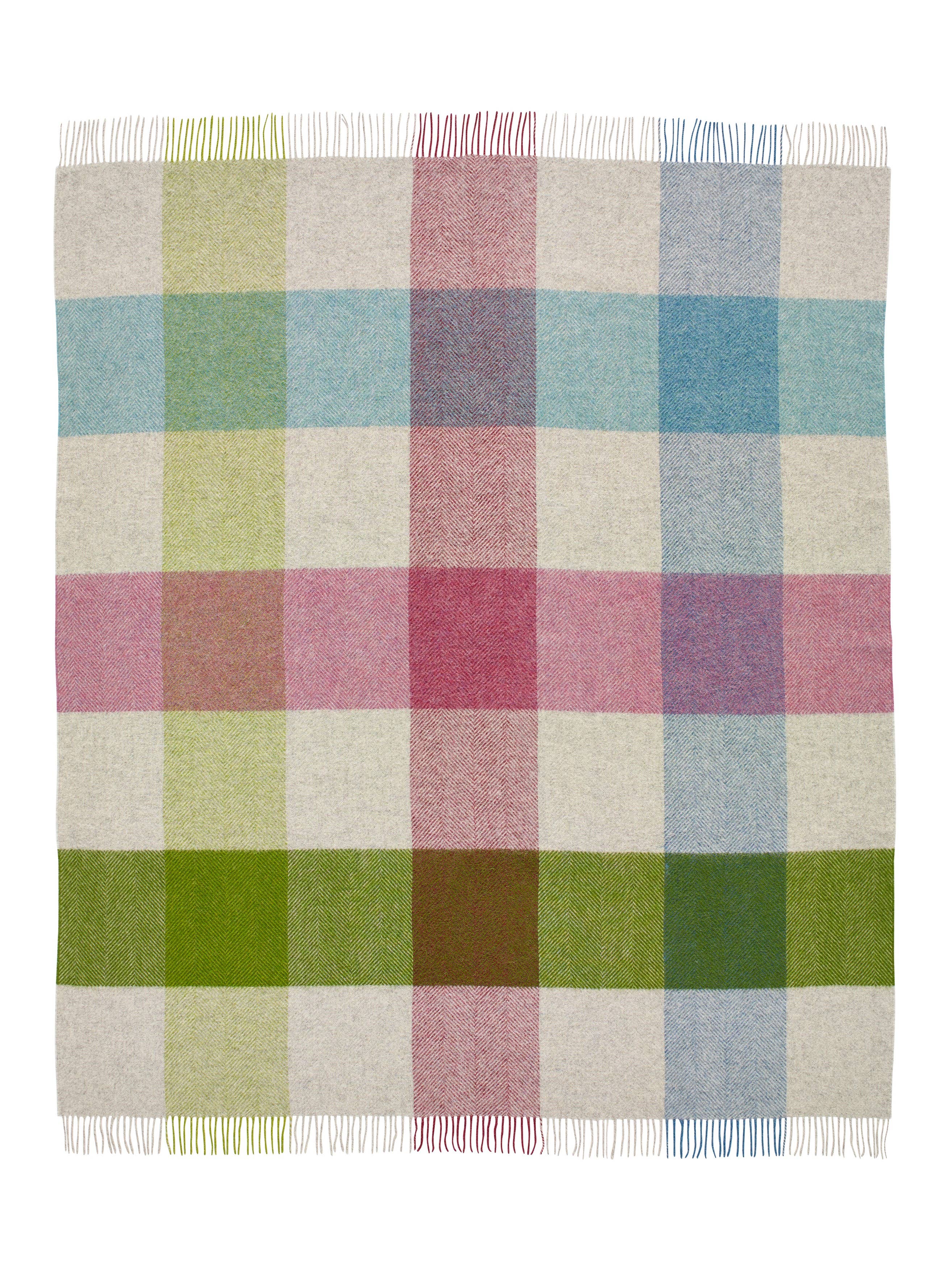 Bronte Moon Harland Shetland PNW Merino Wool Throw Blanket Collection