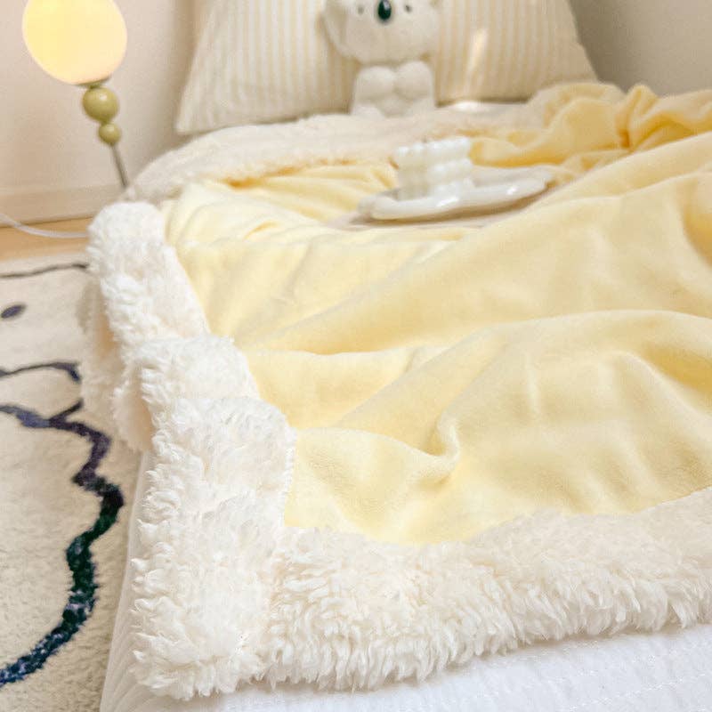 Home Decor Coral Fleece Soft Blanket SKABL4249