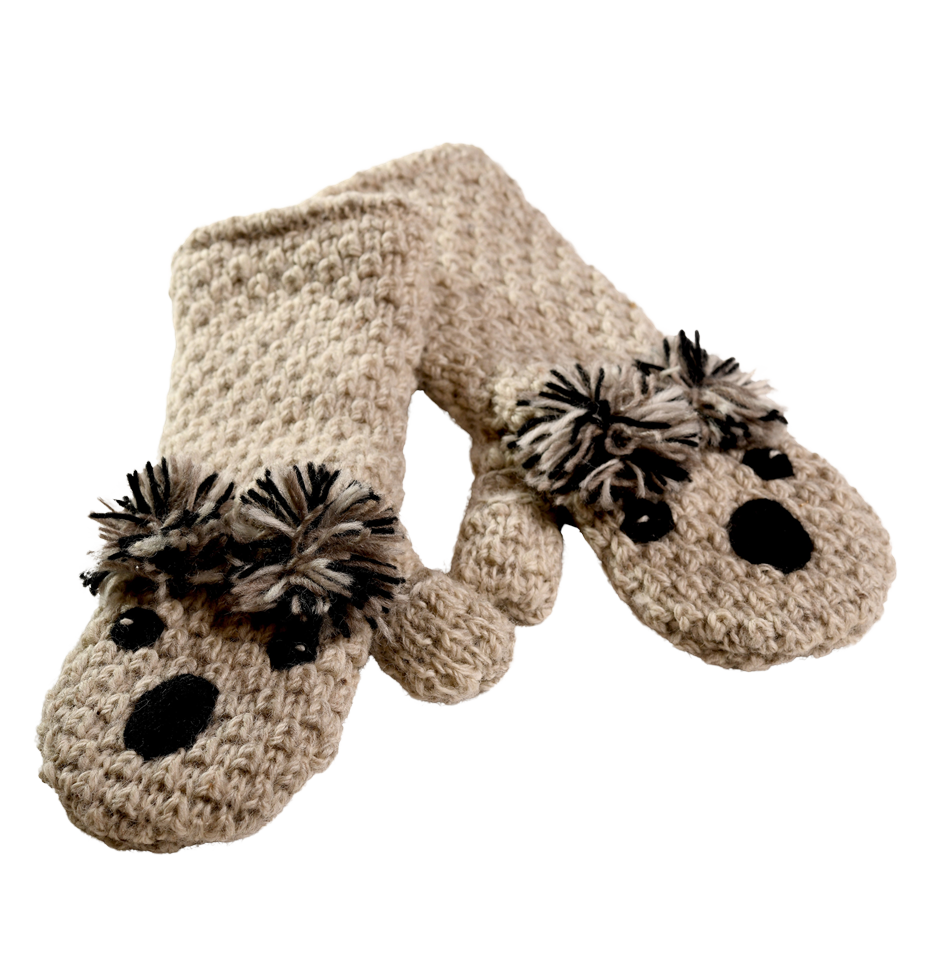 Crochet Koala Mittens