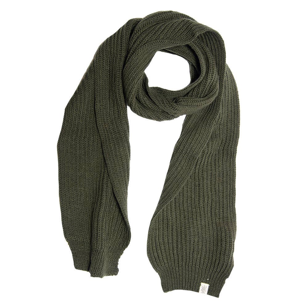 Nirvanna Designs Laurent Hand-Knit Wool Scarf