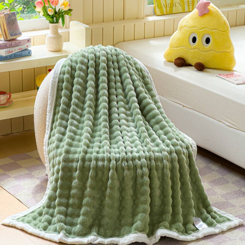 Home Decor Coral Fleece Soft Blanket SKABL4258