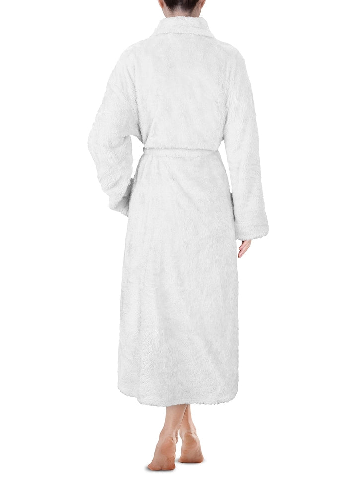 Pavilia Sherpa Fleece Women's Robe