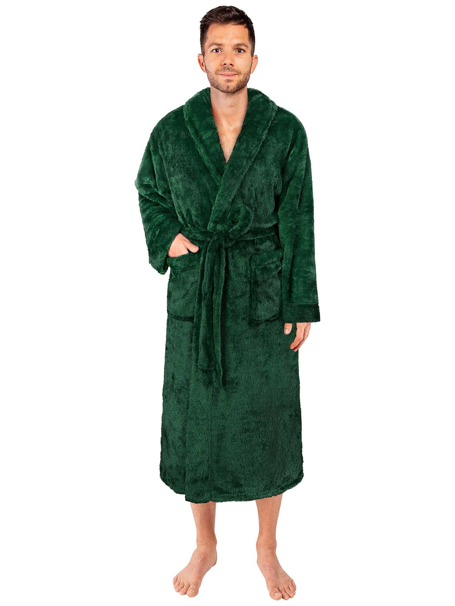 Men's Sherpa Fluffy Robe